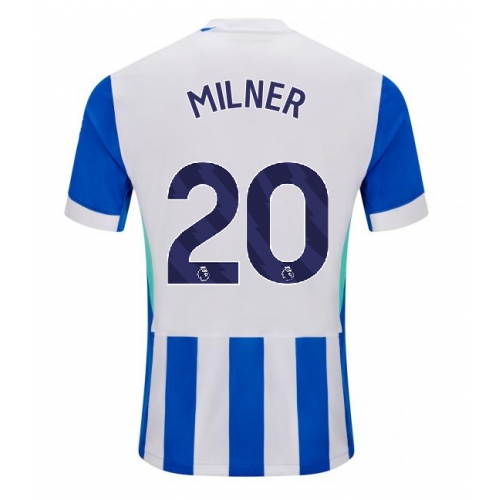 Brighton James Milner #20 Maglia Gara Casa Repliche 2025-26 Maniche Corte Brighton James Milner #20 Maglia Gara Casa Repliche 2025-26 Maniche Corte